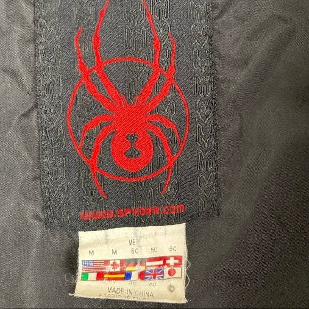 Spyder Lightweight Windbreakers Green & Black Col… - image 8